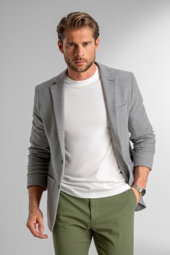 Pánske sako BANDI, model SLIM FAUSTICO Grigio