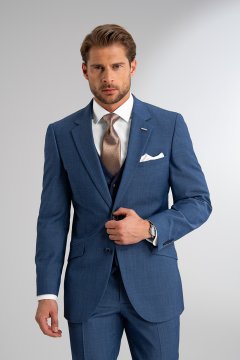 Pánsky oblek BANDI CABOTO Indaco, strih SLIM FIT