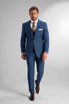 Pánsky oblek BANDI CABOTO Indaco, strih SLIM FIT